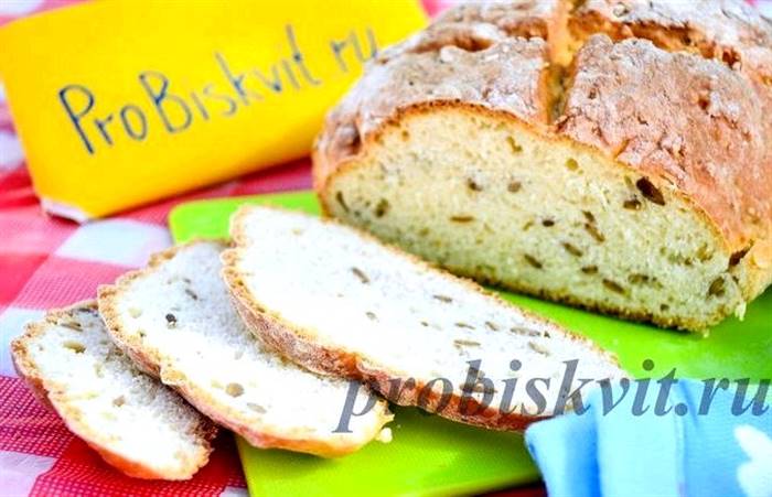 Хліб на кефірі без дріжджів у духовці в останньому випадку, коли