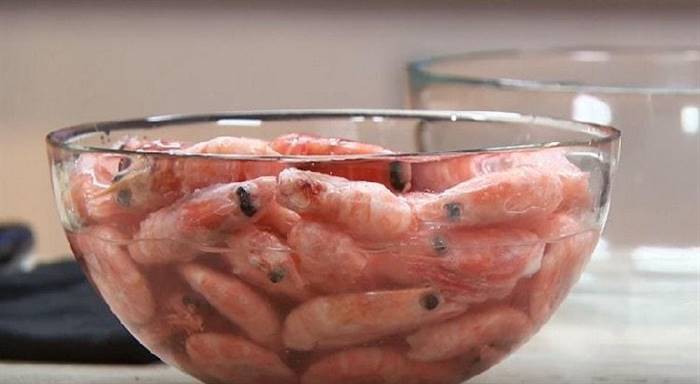 Салат із креветками
